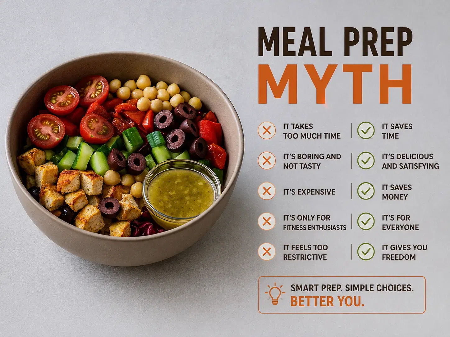 Meal Prep Myth: Why Most People Can't Stick to It