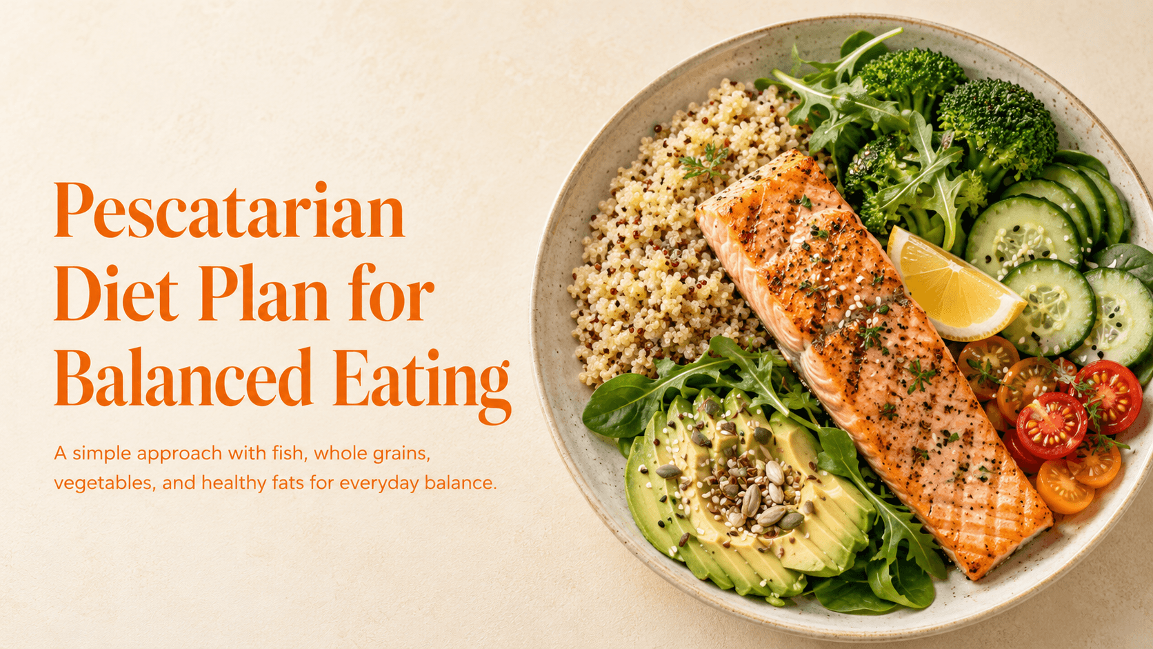 Pescatarian Diet Plan for Balanced Eating